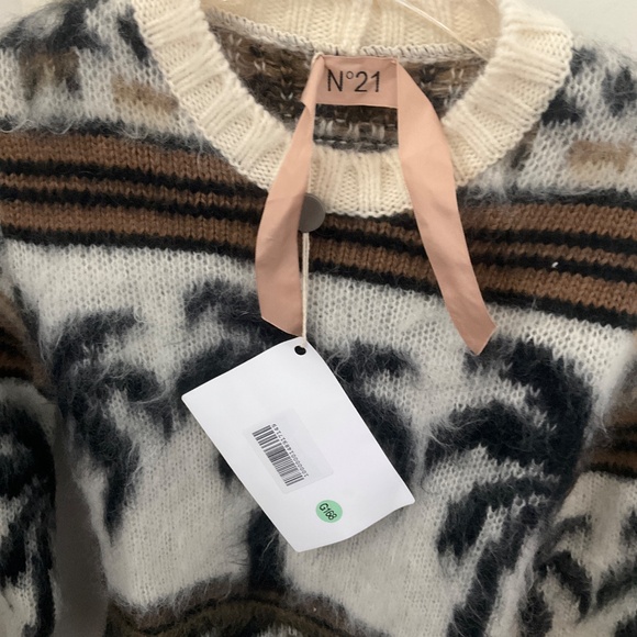 N21 palm tree sweater nwt - Picture 3 of 5